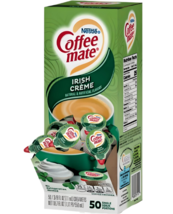 Coffee-mate Liquid Creamer Singles - Irish Creme - 50 ct  Assorted Sizes - £15.77 GBP