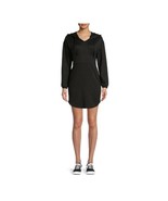 No Boundaries Juniors Corset Hoodie Dress Black Color Size Small (3-5) - $14.48