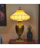 Huge Country House Lamp Table Floor Light &quot;SOUTHLAND&quot; Unique Piece Brass... - $946.47 CAD