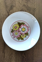 Mikasa Duplex Eden Vegetable Bowl 9&quot; Ben Seibel Flowers 1970s Vintage - £19.70 GBP