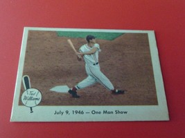 1959 Fleer Ted Williams # 27 One Man Show Near Mint Or Better !! - £71.31 GBP
