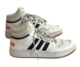 Adidas FZ5668 Hoops Men&#39;s Size 9 1/2 Basketball Sneakers, Good Condition - $29.39