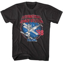 NASA ISS International Space Station 98 Men&#39;s T Shirt Satellite Stars Astronaut - £19.89 GBP+