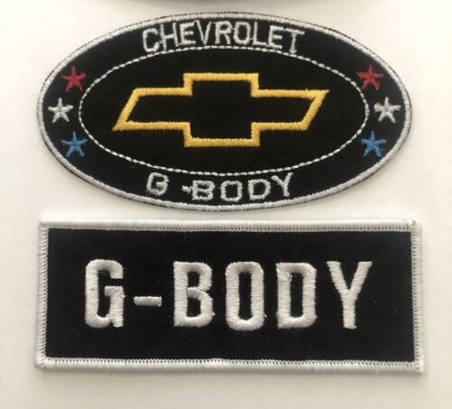 CHEVROLET G-BODY SEW/IRON PATCH CHEVY MONTE CARLO MALIBU EL CAMINO - $12.99