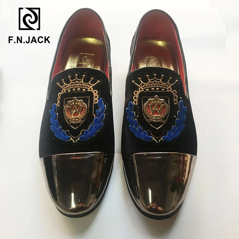 F.N.JACK  Velvet Mens shoes Rubber Loafers Tenis masculino Scarpe uomo S... - $116.62