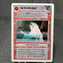 Help Me Obi-Wan Kenobi - Premiere WB Star Wars CCG Customizeable Card Game SWCCG - £2.20 GBP