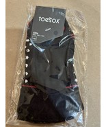 ToeSox Luna Half Toe Grip Non Slip Black Red White Socks Pilates Yoga Si... - €17,48 EUR