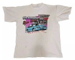 Dale Earnhardt T Shirt Single Stitch 1992 Chevrolet Newton NC Size L Whi... - $24.70