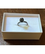 Kendra Scott Calvin Ring Black Drusy Gunmetal Tone Size 6.5 Discontinued... - €18,91 EUR