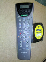 23NN70 SONY RM-V60 REMOTE CONTROL, LCD DISPLAY, VERY GOOD CONDITION - £10.96 GBP