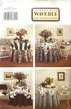 Butterick Sewing Pattern 3341 Waverly Table Kitchen Dining Treatments - $7.60