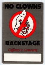 Van Halen No Clowns Balance Grey Backstage Pass Original 1995 Hard Rock Music - £13.49 GBP