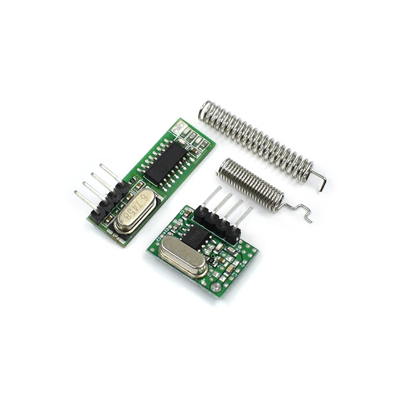 Play 433 Mhz Superheterodyne RF Receiver and Transmitter Module 43hz Remote cont - $29.00