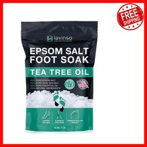 Energizing Tea Tree Oil Foot Soak with Epsom Salt for Ultimate Foot Care... - $17.45