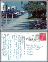 FLORIDA Postcard - Daytona Beach, Beach Street Showing Parked Cars R42 - £2.95 GBP