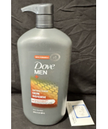 Dove Men+Care Skin Defense Liquid Body Wash &amp; Face, 30 Oz 887 ml Antibac... - £29.55 GBP