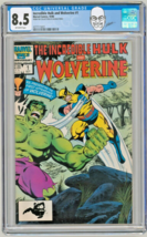 George Perez Collection ~ CGC 8.5 Incredible Hulk &amp; Wolverine 1 John Byrne Cover - £77.53 GBP