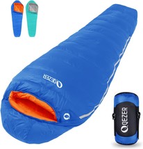 Down Sleeping Bag For Adults 0°F 10°F 15°F 20°F 32°F Backpacking Sleepin... - $116.93