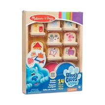 Melissa And Doug Blues Clues And You Wooden Handle Stamps Activity Set New - £19.73 GBP