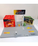 Hot Wheels Mega City Fire block Playset 2007 car track sign set PARTS Vi... - $24.00
