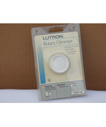 Lutron White Single Pole 600 watt Rotary DIMMER  D-600 RH-WH - £10.21 GBP