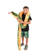 Adventure Planet Plush Animal Den - GIANT ANACONDA (100 inch) - New Stuf... - $24.14