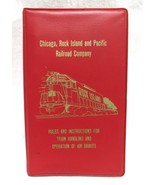 1974 Chicago Rock Island Pacific Railroad Rule Operating Train Air Brake... - $9.89