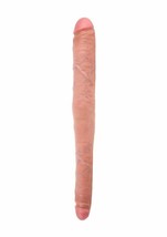 Pipedream King Cock Tapered Double, Flesh, 16 Inch - £42.31 GBP