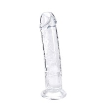 7.8 Inch Suction Dildo, Body-Safe Material Lifelike Beginners Sex Toys D... - $16.99