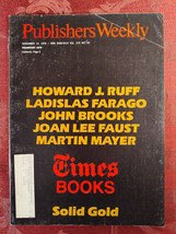 Rare PUBLISHERS WEEKLY Magazine November 12 1979 Mary Soames - £12.53 GBP