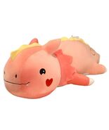 Axolotl Plush Toy Soft Stuffed Animal Dinosaur Pillow Green 47 inch - €36,75 EUR