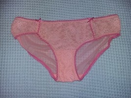 New B.Tempt&#39;d By Wacoal Lace Hipster Panties Underwear 945133 835 Coral Peach Sm - £15.63 GBP