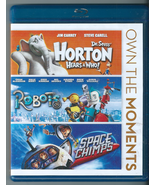 Dr. Seuss: Horton Hears a Who/ Robots/ Space Chimps (Blu-ray 2012, 3-Dis... - £10.26 GBP