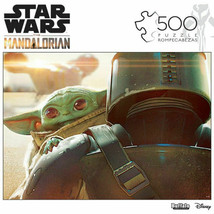 Buffalo Games STAR WARS The Mandalorian Baby Yoda 500pc Jigsaw Puzzle NI... - $29.69