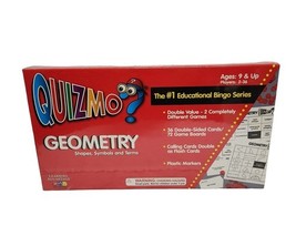Learning Advantage Quizmo GEOMETRY Educational Math Game Age 9+ Sealed - $19.80