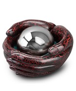 In the hands of an Angel - Unique Child Cremation Urn, Hand - Painted Ur... - $4,102.94 MXN