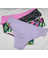 Pink by Victorias Secret Panty BREATHABLE SOFT &quot;MESH&quot; CHEEKSTER Size L y... - $17.76