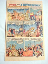 1978 Color Ad Thor Meets A Glutton For Gold Hostess Twinkies - $7.99