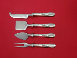 Silver Wheat By Reed &amp; Barton Sterling Silver Cheese Serving Set 4pc HHW... - $257.50