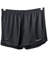 Womens Nike Dri Fit Running Shorts Sz M Medium Black Football Soccer No ... - £21.29 GBP