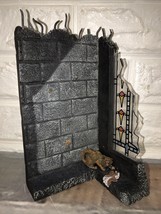 McFarlane Toys 2000 Diorama Castle Building With Cat & “Broken Stained Glass” 8” - $42.07