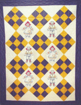 Raggedies Quilt Pattern with Iron-On Transfers by Patterncentral 2000 40... - $9.74