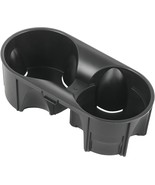 Car Front Console Cup Holder Storage Bracket Black Compatible with Jeep ... - $54.03