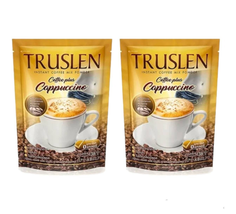 Truslen Coffee plus Cappuccino Dietary Instant Mix Coffee 17G X 16 Sachets X2 - £35.74 GBP