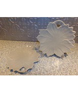Marfield by Steubenville Toast Plates Speckled Gray - 2 Vintage 1940&#39;s - $36.90 CAD
