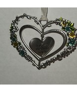 NEW Ganz &quot;I Love the things you do&quot; Heart floral spinner hanger HTF  - £5.31 GBP