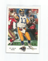 Kurt Warner (St. Louis Rams) 2000 Fleer Focus Card #194 - £3.98 GBP