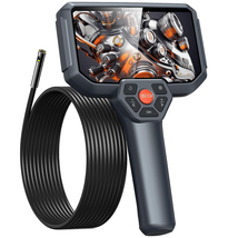 Dual Lens Borescope 7.9Mm, 1080P Plumbing Snake Inspection Camera with Split Sc - £144.09 GBP