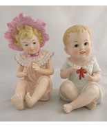 Conta Boehme Styled Bisque Porcelain Pair of Piano Babies - €30,25 EUR