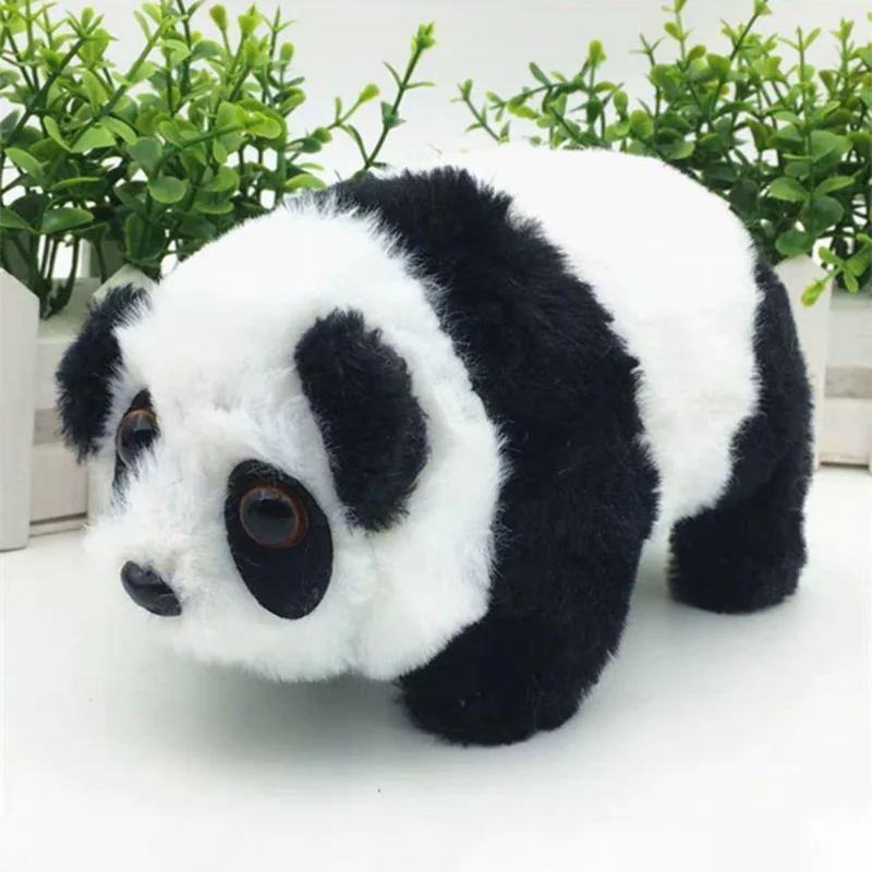 Electronic Plush Panda Toys Robot Animal Sing Songs Walk Funny Soft Cute Music - £11.11 GBP